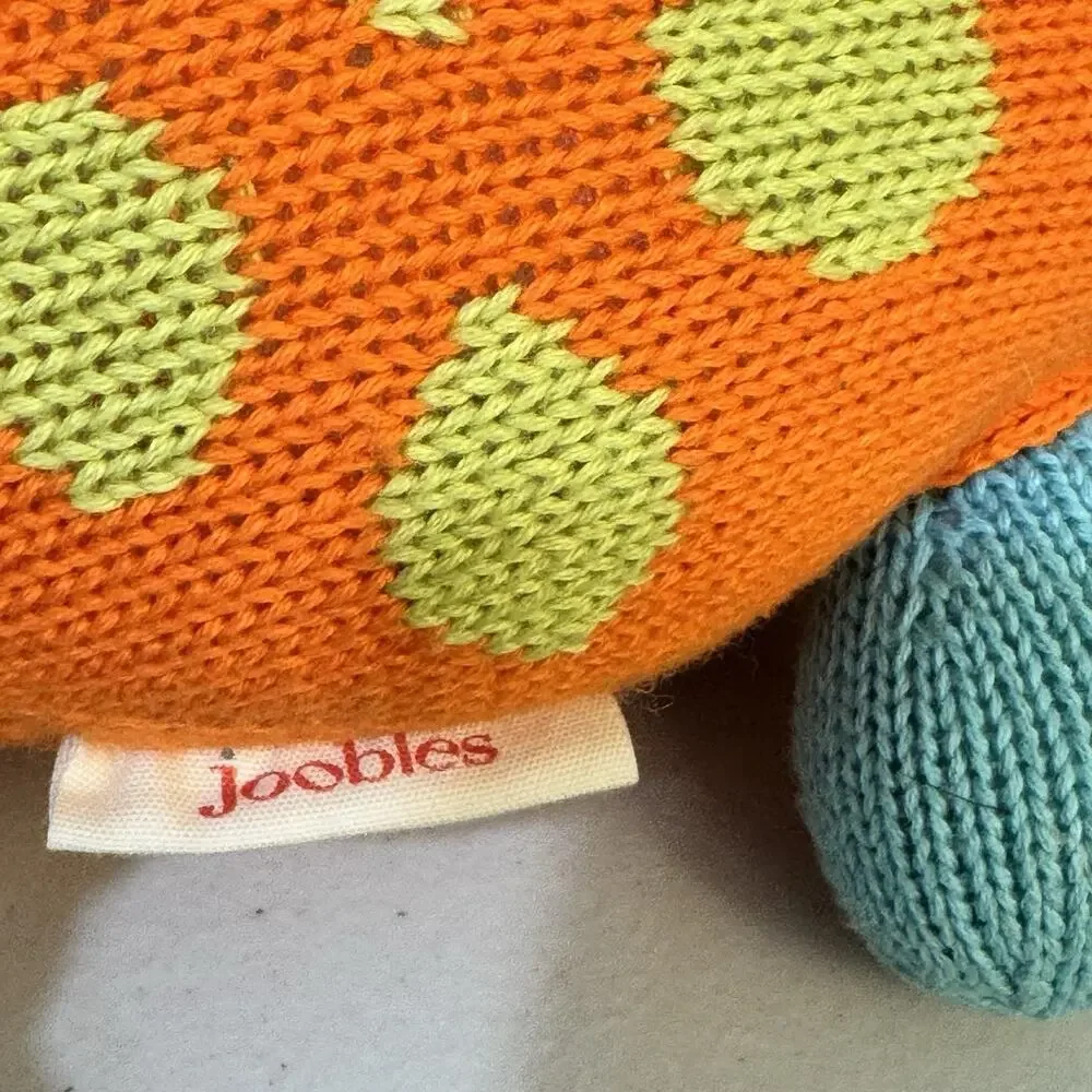 Joobles Jiffy The Giraffe Fair Trade Organic Cotton Stuffed Animal Plushie NWOT